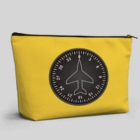 Thumbnail for Airplane Instruments (Heading 2) Designed Zipper Pouch