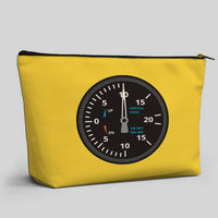 Thumbnail for Airplane Instruments (Vertical Speed) Designed Zipper Pouch