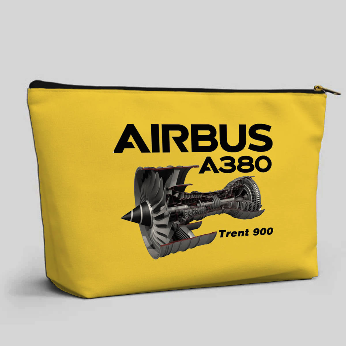 Airbus A380 & Trent 900 Engine Designed Zipper Pouch