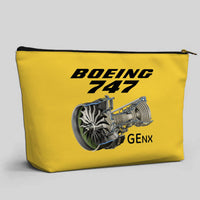 Thumbnail for Boeing 747 & GENX Engine Designed Zipper Pouch