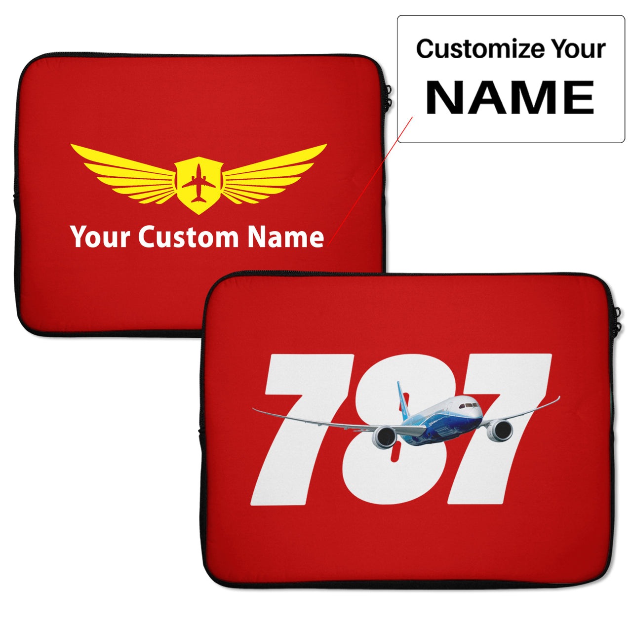Super Boeing 787 Designed Laptop & Tablet Cases