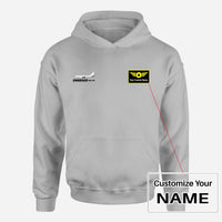 Thumbnail for The Embraer ERJ-175 Designed Hoodies