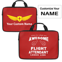 Thumbnail for Flight Attendant Designed Laptop & Tablet Bags