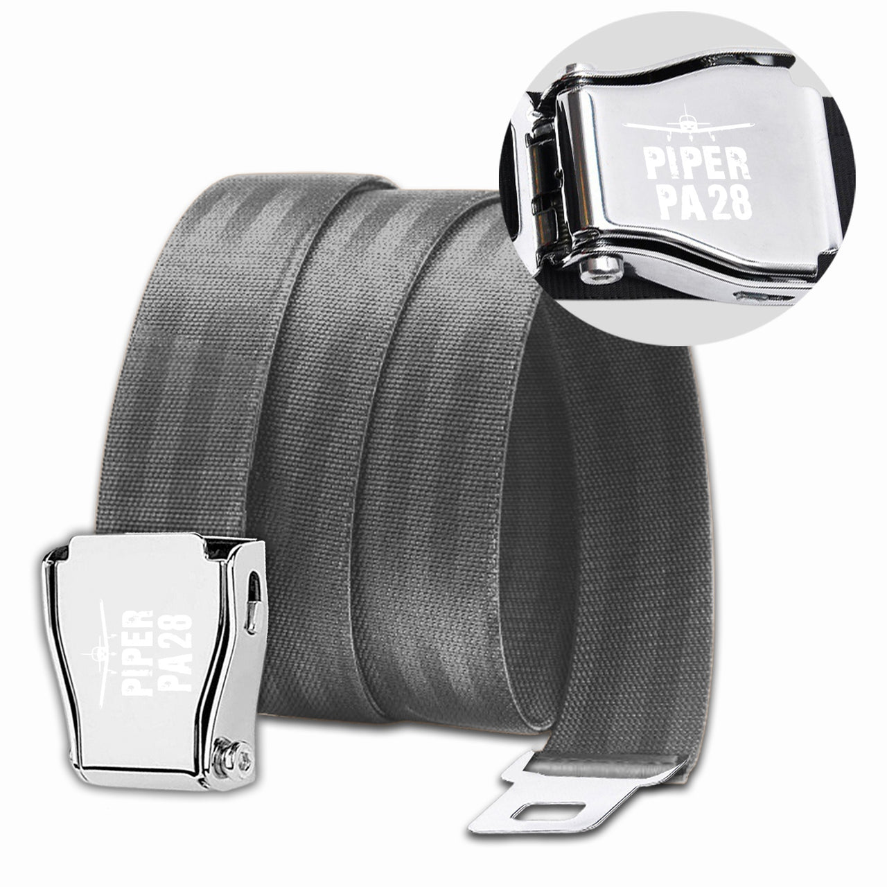 Piper PA28 & Plane Designed Fashion Airplane Seat Belts