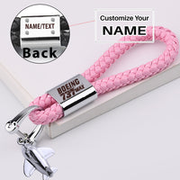 Thumbnail for Amazing 737 Max Designed Leather Car Key Chains