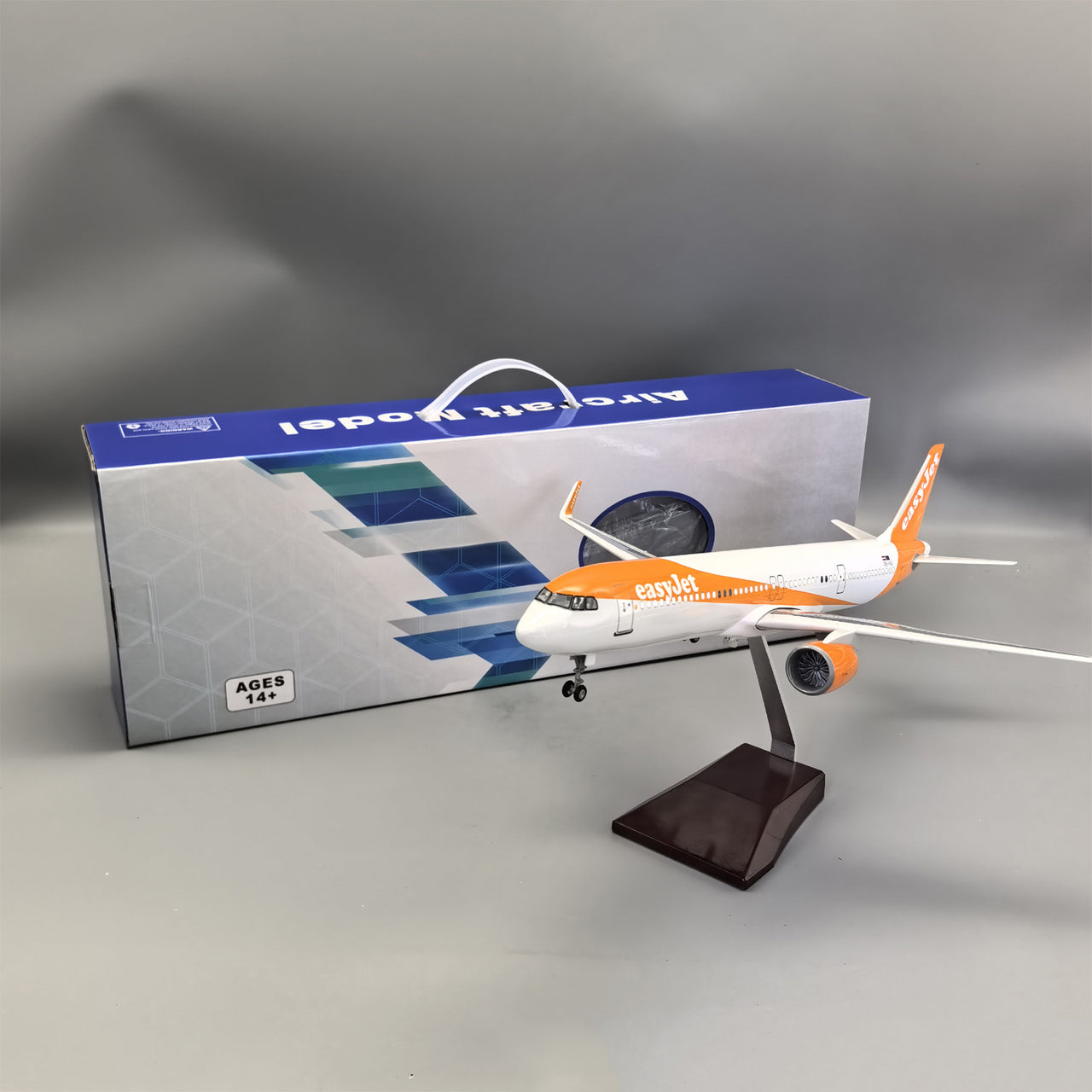 Easyjet Aircrafts Airbus A321neo Airplane Model (Special 45CM)