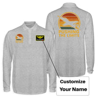 Thumbnail for Pushing The Limits Retro Designed Long Sleeve Polo T-Shirts (Double-Side)