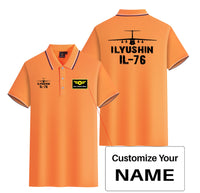 Thumbnail for ILyushin IL-76 & Plane Designed Stylish Polo T-Shirts (Double-Side)