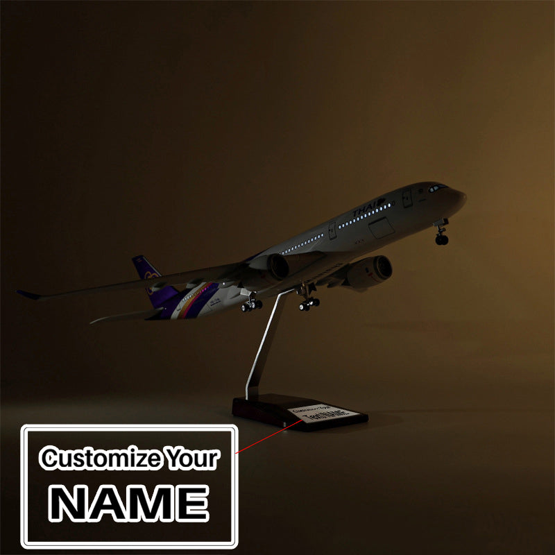 Thai Airways Airbus A350 Airplane Model (1/142 Scale)