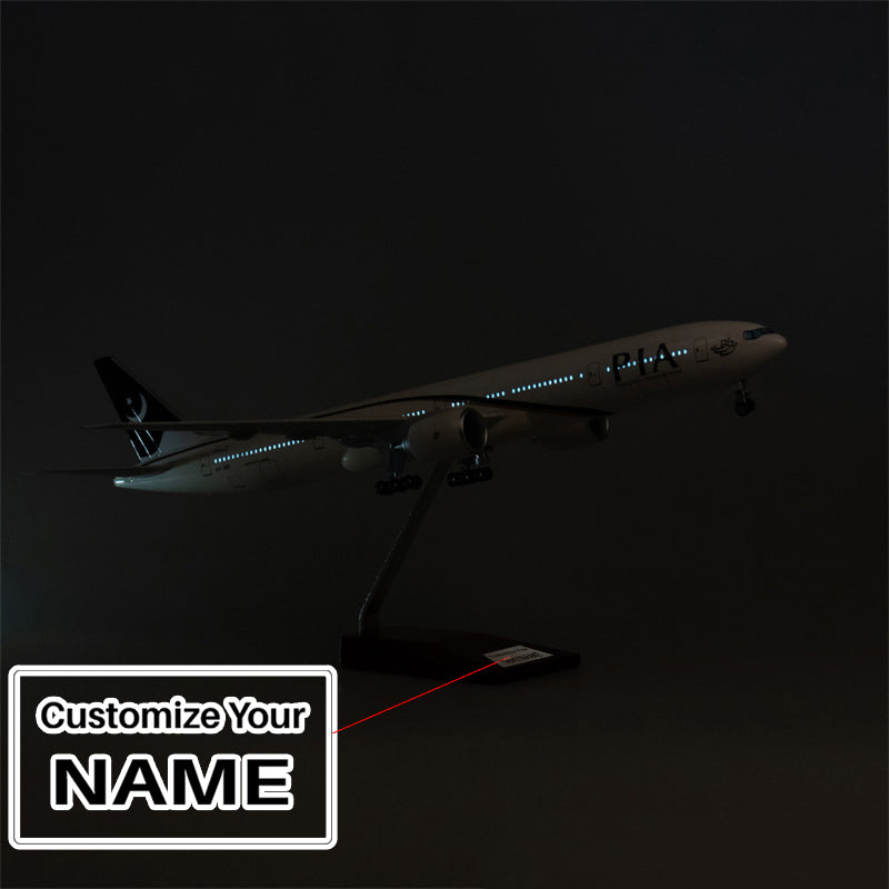 Pakistan Airlines Boeing 777 Airplane Model (1/157 Scale)