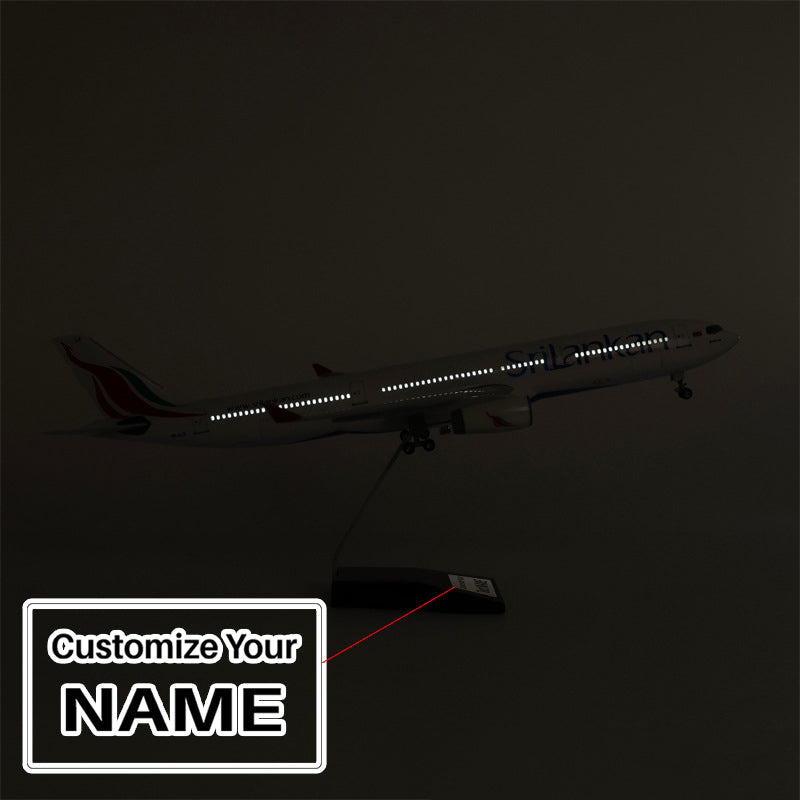 SriLankan Airlines Airbus A330 (Special Edition 47CM) Airplane Model