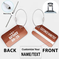 Thumbnail for Antonov AN-26 & Plane Designed Fashion Metal Luggage Tags