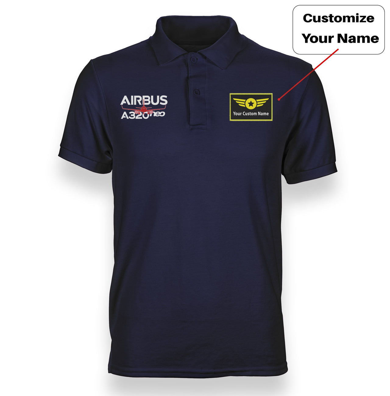 Amazing Airbus A320neo Designed "WOMEN" Polo T-Shirts