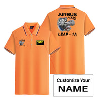 Thumbnail for Airbus A320neo & Leap 1A Designed Stylish Polo T-Shirts (Double-Side)