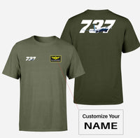 Thumbnail for Super Boeing 737 Designed Double-Side T-Shirts