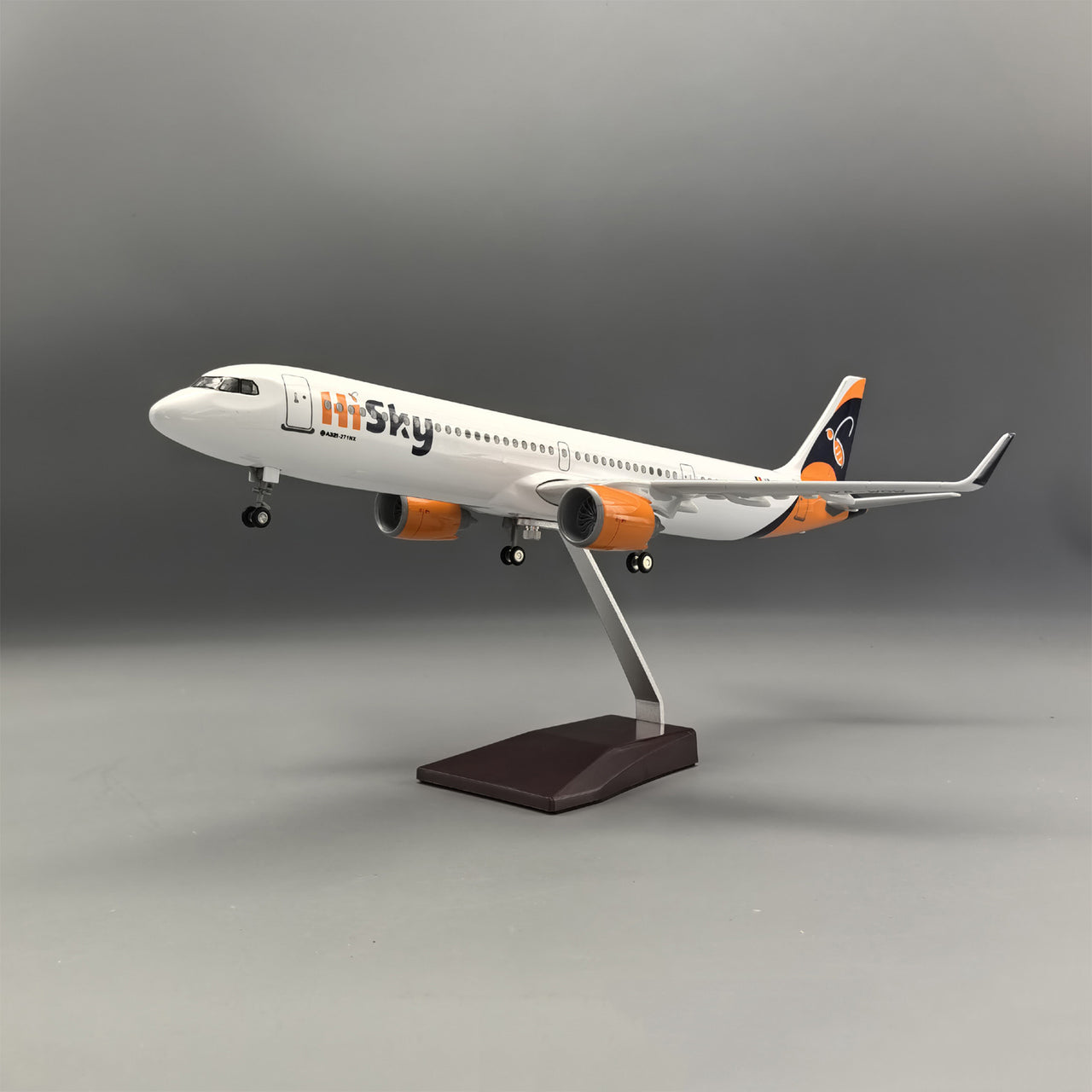 HiSky Europe Airbus A321neo Airplane Model (Special 45CM)