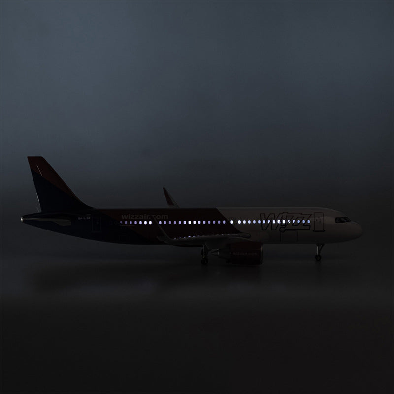 Wizz Air Airlines Airbus A320neo Airplane Model (47CM)