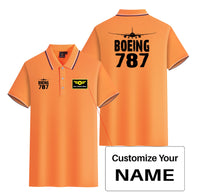 Thumbnail for Boeing 787 & Plane Designed Stylish Polo T-Shirts (Double-Side)