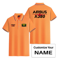 Thumbnail for Amazing Airbus A380 Designed Stylish Polo T-Shirts (Double-Side)
