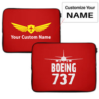 Thumbnail for Boeing 737 & Plane Designed Laptop & Tablet Cases