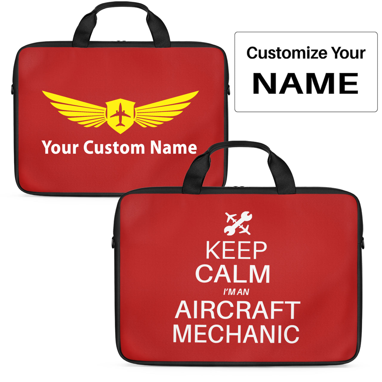 Aircraft Mechanic Designed Laptop & Tablet Bags
