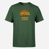 Thumbnail for Retro Airbus A330 Design Super Quality T-Shirts