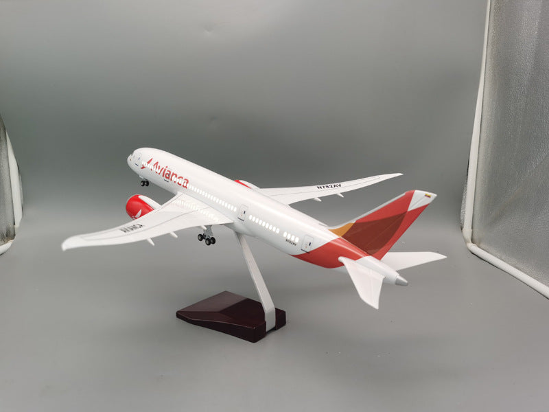 Avianca Airways Boeing 787 Airplane Model (1/130 Scale)