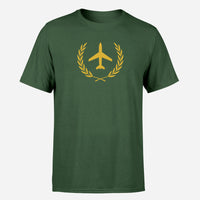 Thumbnail for Leaf & Airplane Design Super Quality T-Shirts