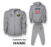 Thumbnail for Air Traffic Controller Designed Zipped Hoodies & Sweatpants Set