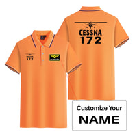 Thumbnail for Cessna 172 & Plane Designed Stylish Polo T-Shirts (Double-Side)