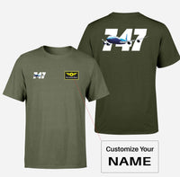 Thumbnail for Super Boeing 747 Designed Double-Side T-Shirts