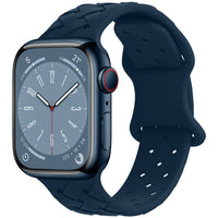 Thumbnail for Silicone Strap For Apple Watch bracelet Breathable Band