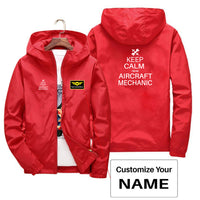 Thumbnail for Aircraft Mechanic Designed Thin Windbreaker Jackets