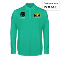 Thumbnail for Speed Is Life Designed Long Sleeve Polo T-Shirts