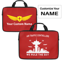 Thumbnail for Air Traffic Controllers - We Rule The Sky Designed Laptop & Tablet Bags