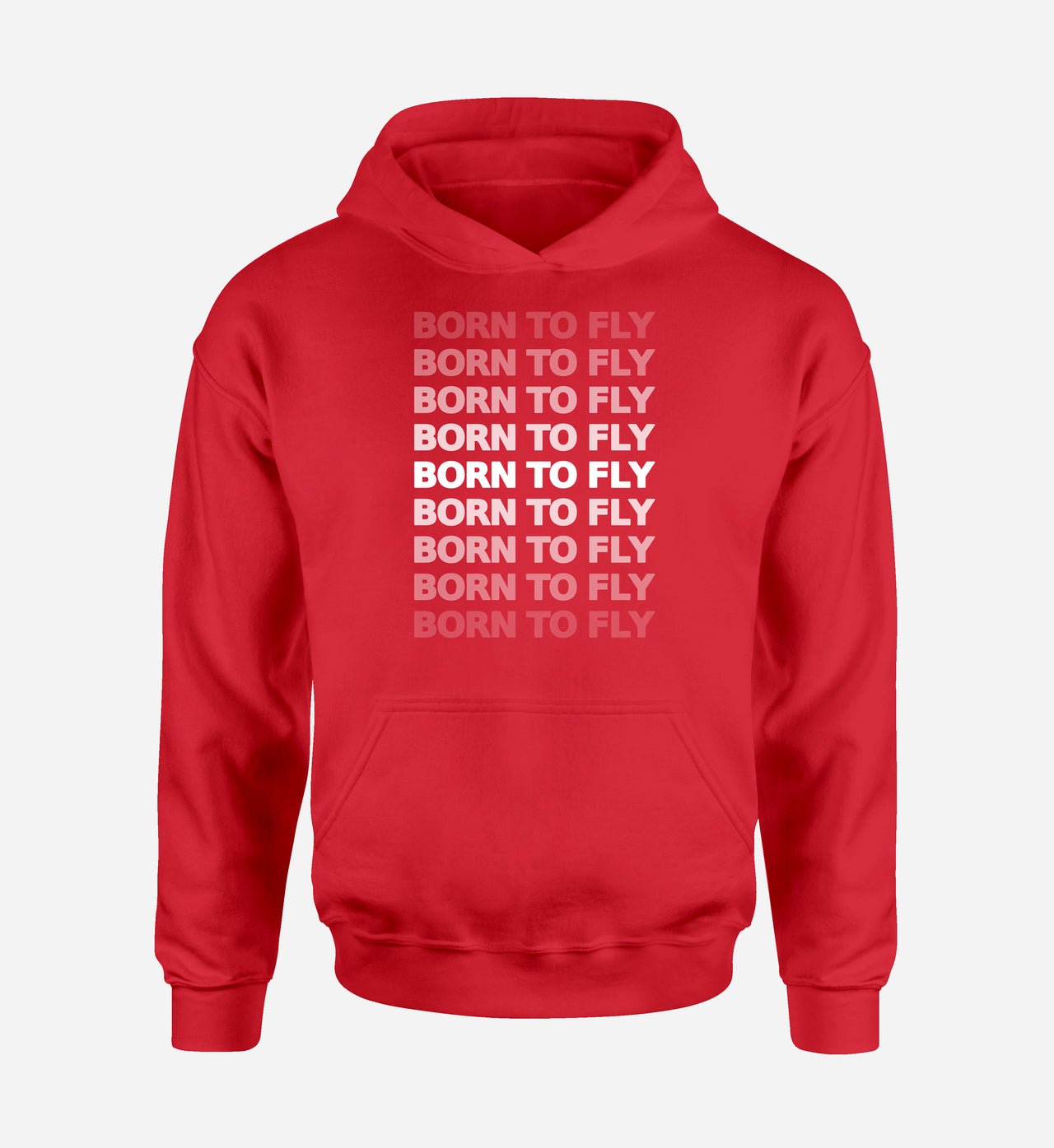 Born To Fly Opacity Designed Hoodies