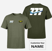 Thumbnail for Super Boeing 777 Designed Double-Side T-Shirts