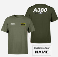 Thumbnail for Super Airbus A380 Designed Double-Side T-Shirts