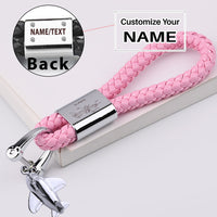 Thumbnail for How Planes Fly Designed Leather Car Key Chains