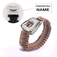 Thumbnail for Boeing 787 & Plane Designed Airplane Seat Belt Bracelet