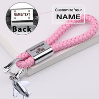 Thumbnail for Amazing Gulfstream G700 Designed Leather Car Key Chains