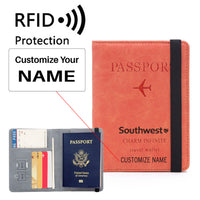Thumbnail for Southwest Airlines Designed Passport Cover Travel Wallet Passport Holder