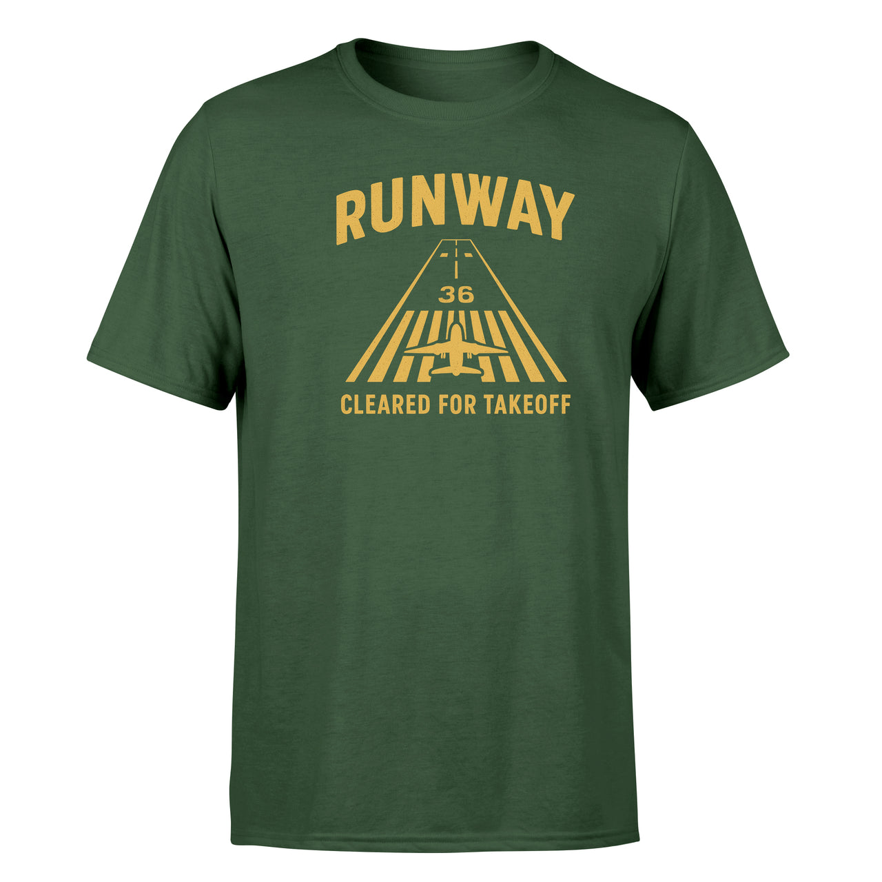 Cleared For Takeoff Design Super Quality T-Shirts
