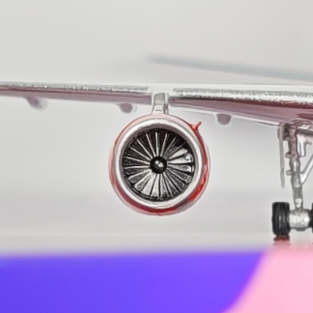 Virgin Atlantic Airbus A340-600 G-VYOU Airplane Model 1/400 Scale