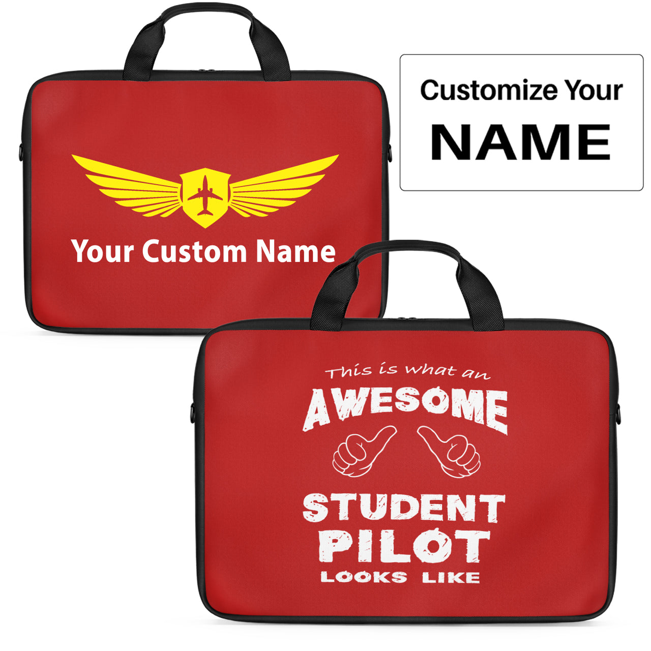 Student Pilot Designed Laptop & Tablet Bags