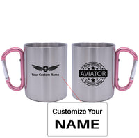 Thumbnail for %100 Original Aviator Designed Stainless Steel Outdoors Mugs