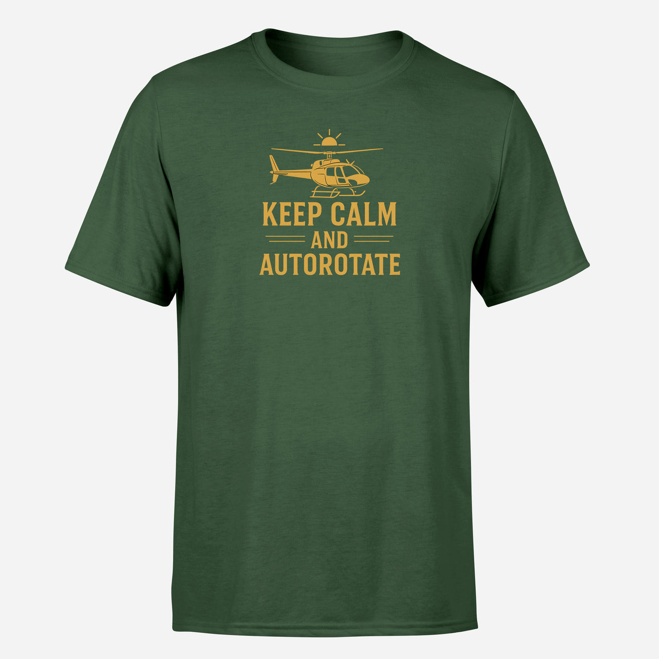 Keep Calm and Autorotate Design Super Quality T-Shirts