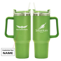 Thumbnail for Sri Lankan Airlines 40oz Stainless Steel Car Mug With Holder