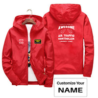 Thumbnail for Air Traffic Controller Designed Thin Windbreaker Jackets