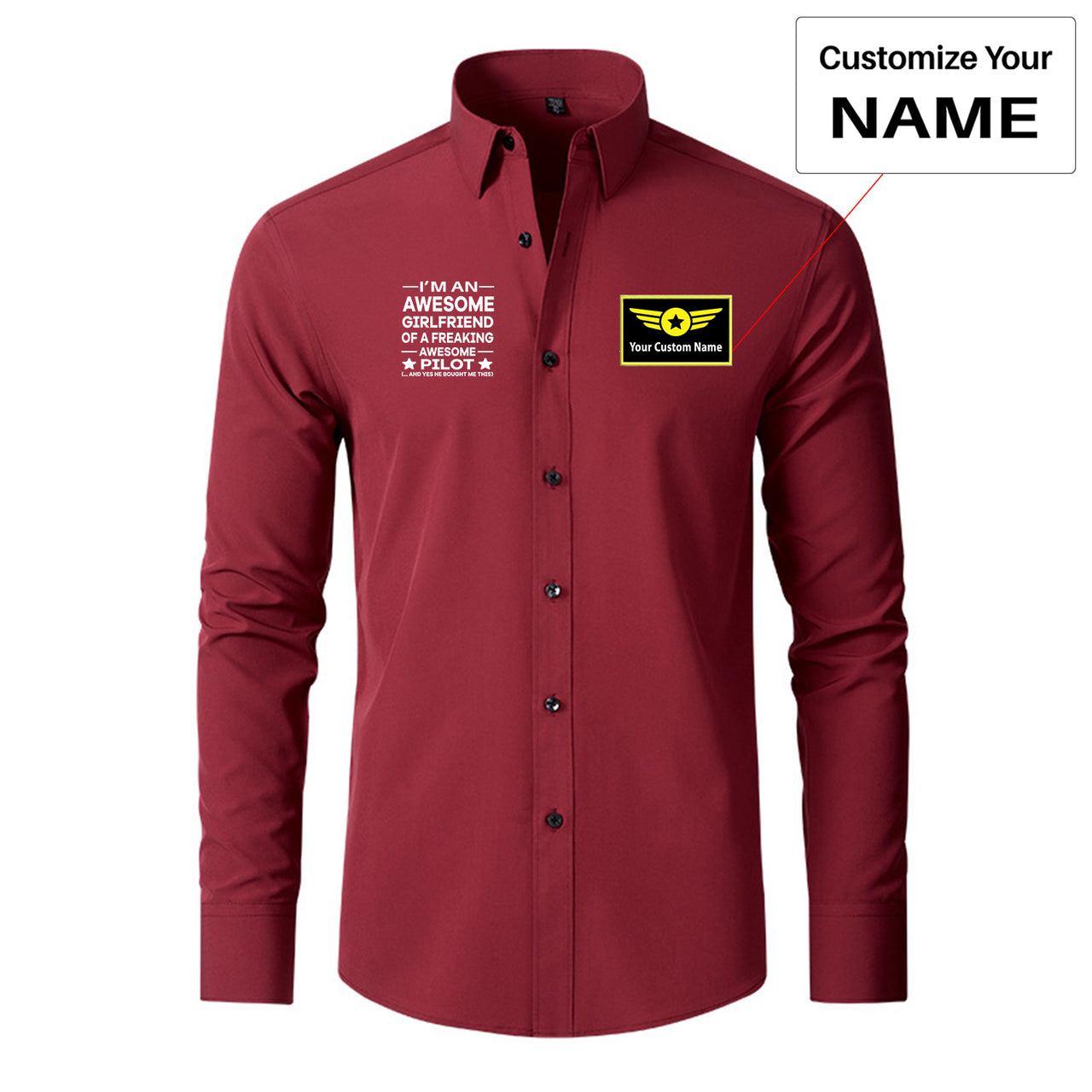 I am an Awesome Girlfriend Designed Long Sleeve Shirts